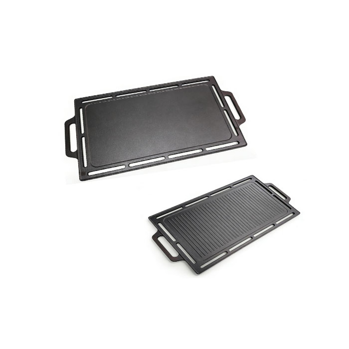 Cast iron baking pan